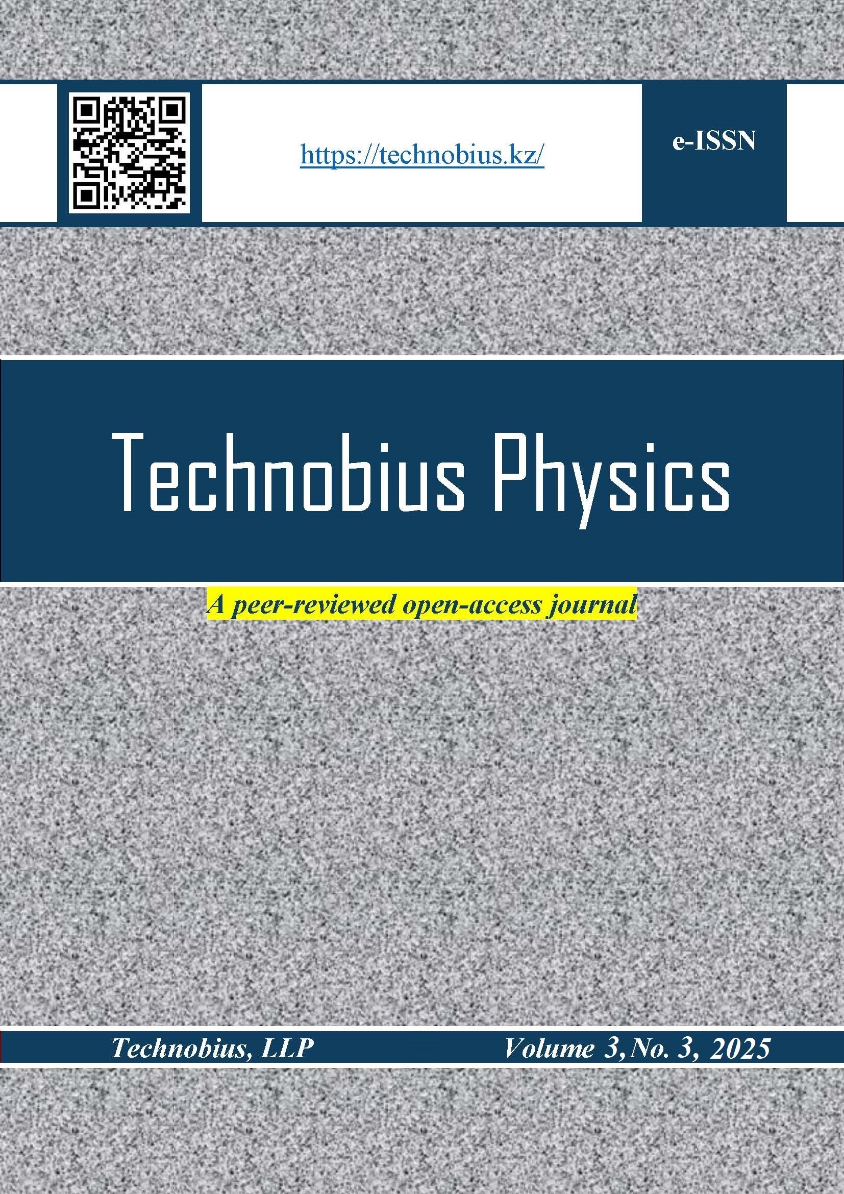 View Vol. 3 No. 3 (2025): Technobius Physics